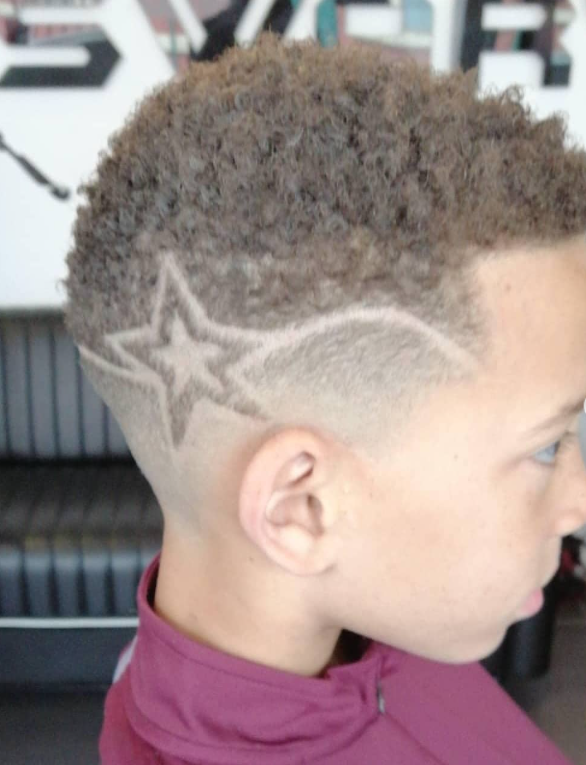 Hair pattern design work
